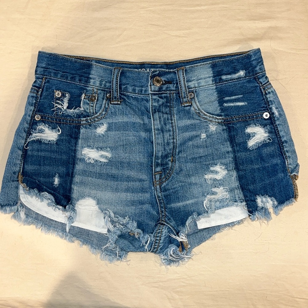 American Eagle Vintage High Rise Festival Shorts